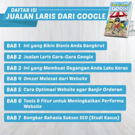 Daftar isi Jualan LarisJualan Laris dari Google dari Google