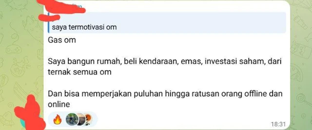 Testimoni Kelas Ternak Tiktok 5