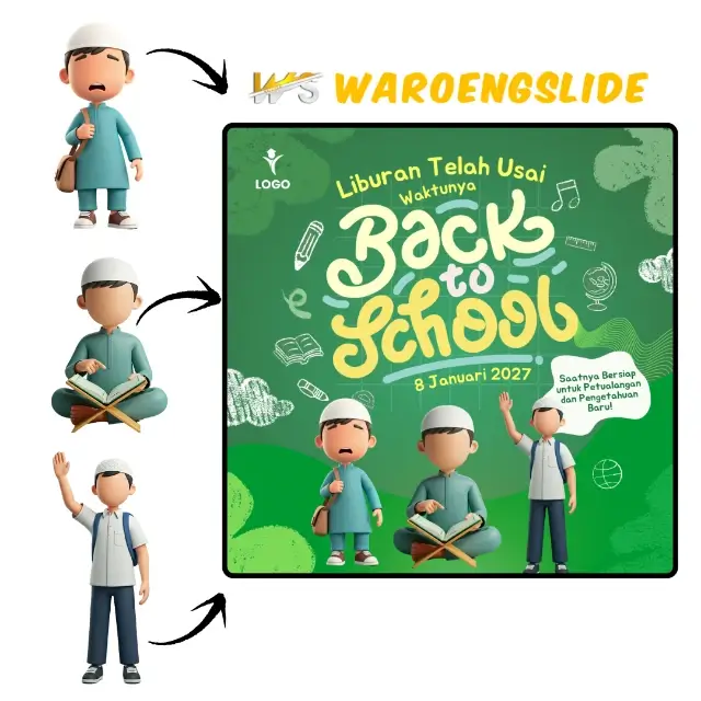 Kartun Muslim 3D 1