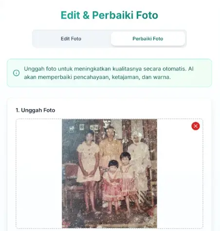 Perbaiki Foto AI