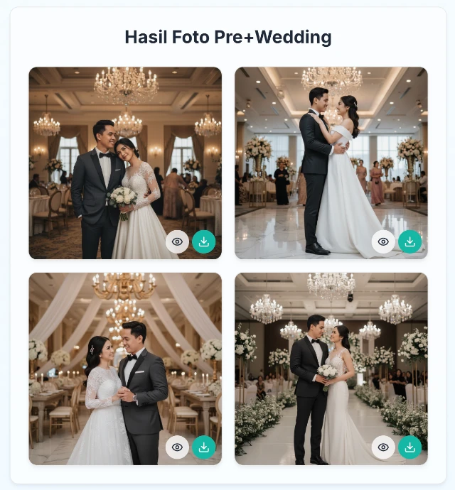 Wedding & Prewedding - Ai Tools